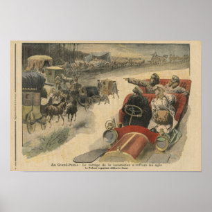 Bij het Groothertogdom in de geschiedenis van de b Poster