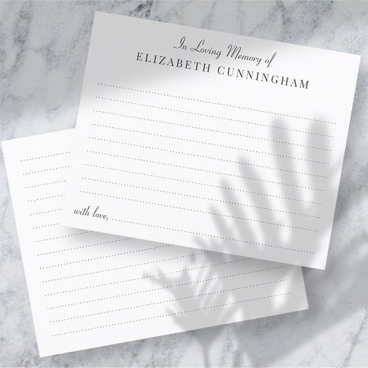 Bij het houden van geheugen funeral Share a Memory