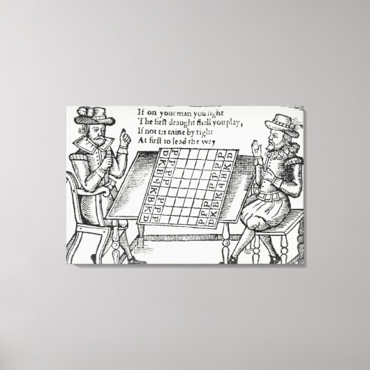 Bij het kaasbestuur canvas afdruk (Voorkant)