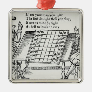 Bij het kaasbestuur metalen ornament
