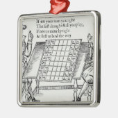 Bij het kaasbestuur metalen ornament (Links)