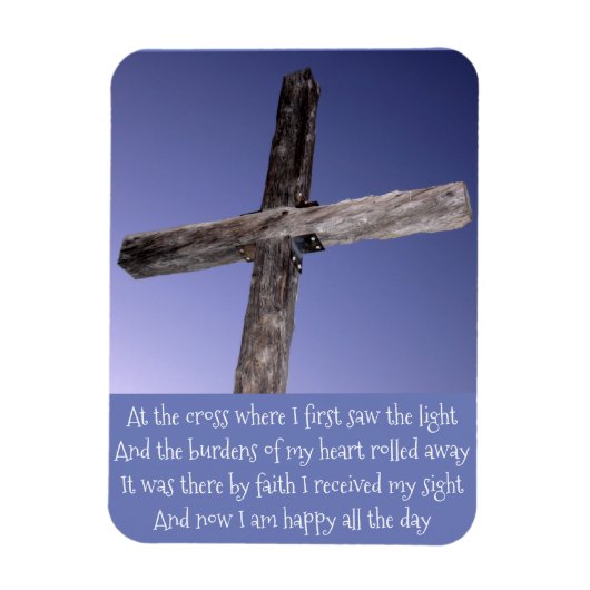 Bij het kruis magneet (Verticaal)