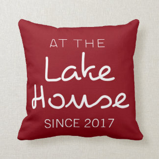 Bij het Lake House Kussen
