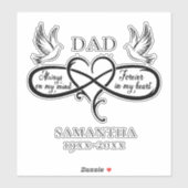 Bij het liefhebben van de Decalen van de Aangepast Sticker (Vel)