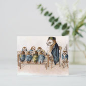 Bij het nastreven van kennis briefkaart (Staand voorkant)