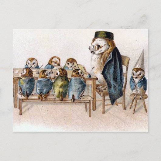 Bij het nastreven van kennis briefkaart (Voorkant)