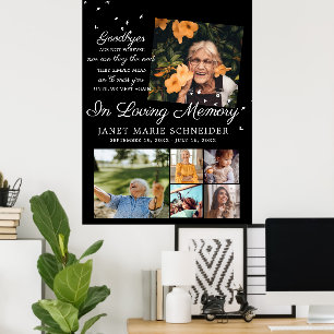 Bij het opslaan van geheugen 6 Foto Collage Fune Poster