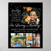 Bij het opslaan van geheugen | 6 Foto Collage Fune Poster (Voorkant)