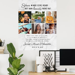 Bij het opslaan van geheugen   6 Foto Collage Fune Poster