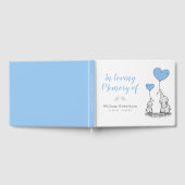 Bij het opslaan van geheugen | Boy Funeral Memoria Gastenboek (Volledig)