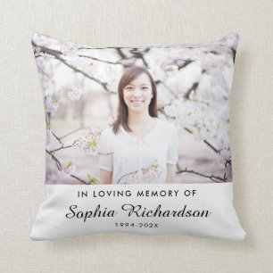 Bij het opslaan van geheugen Sympathie Memorial Kussen