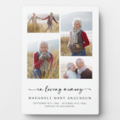 Bij het opslaan van geheugen | Vier foto's Vreemd  Fotoplaat (voorkant)