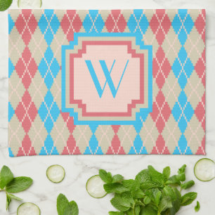 Bij het strand Argyle keukenhanddoek