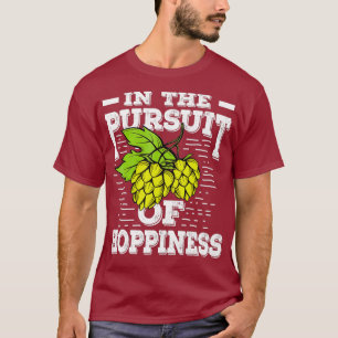Bij het voortzetten van het brouwen van hoppift t-shirt