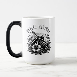 bij ' Honing en Bloemen Gepersonaliseerd Magische Mok