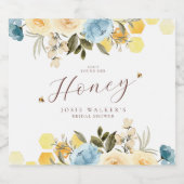 Bij-huwelijksfeest Bier Etiket (Enkel label)