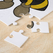 Bij met Bloem Legpuzzel (Zijkant)