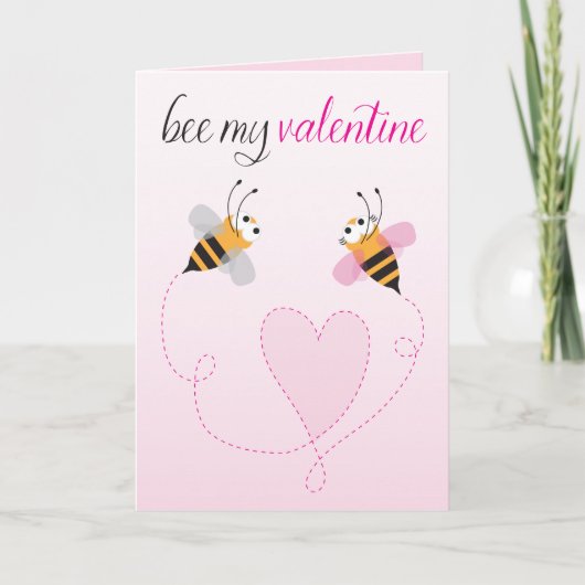 Bij mijn Valentijn - de Zoete Kaart van de (Voorkant)