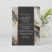 Bij natuurwerk gestapeld stenen marmeren Vrijgezel Kaart (Staand voorkant)