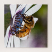 Bij op een Bloem Legpuzzel (Horizontaal)