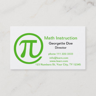 Bij Pi Kelly Green Visitekaartje