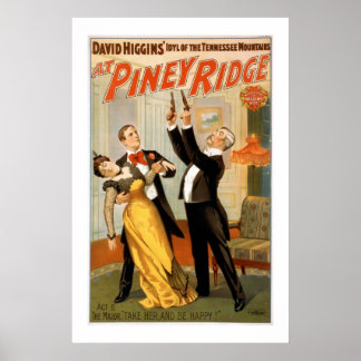 Bij Piney Ridge  Theater Poster