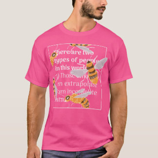 Bij Quote meisje T-shirt