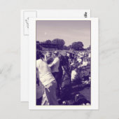 Bij races briefkaart (Voorkant / Achterkant)