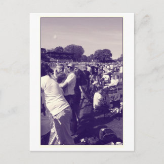 Bij races briefkaart