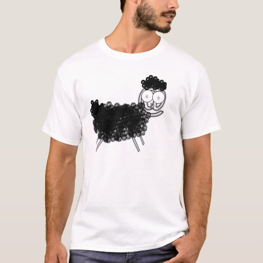 bij schapen t-shirt (Voorkant)