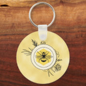 Bij Sleutelhanger (Achterkant)