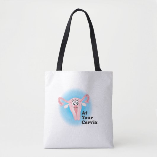 Bij uw Cervix Canvas tas (Voorkant)