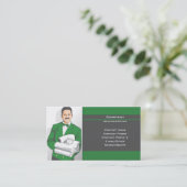 Bij uw service visitekaartje (Staand voorkant)