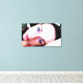 Bij vrede canvas afdruk (Insitu (Houten vloer))