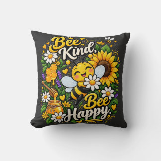 Bij vriendelijk Bij gelukkig Mooie Bij Liefhebber Kussen