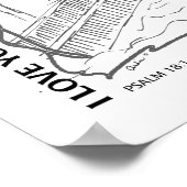 BIJBEL ASSEPOESTER, KASTEEL, REDDING RIDDER POSTER (Hoek)