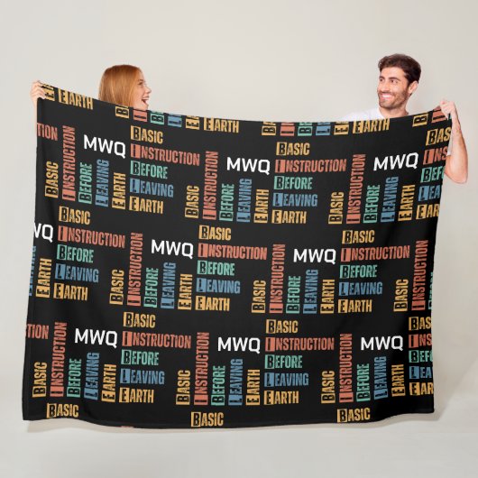 Bijbel basisinstructie voor het verlaten van de aa fleece deken (In situ)