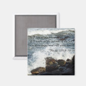 Bijbel citaat Psalm 139:9-10 magneet (Voorkant / Achterkant)