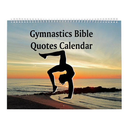 BIJBEL CITEERT GYMNASTIEKKALENDER KALENDER (Hoes)