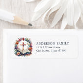 Bijbel- en Kruis-Adresetiketten Etiket (Insitu)