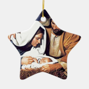 bijbel geloof Jezus Christus inspirerend bidden ge Keramisch Ornament