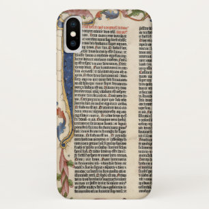 Bijbel genesis Gutenberg iPod Touch iPod Case-Mate iPhone X Hoesje