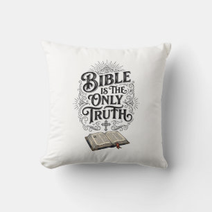 Bijbel Is De Enige Waarheid Christelijk T-Shirt Kussen