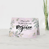 Bijbel Pasen Wenskaart Kaart (Voorkant)