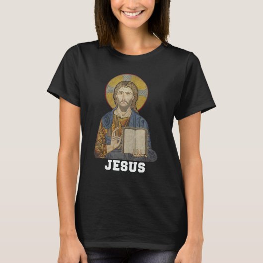 Bijbel Religieus Christelijk Jezus T-shirt (Voorkant)