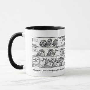 Bijbel Schrift Filippenzen Cartoon Mus Art Mok