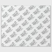 Bijbel scriptpapier voor religie cadeaupapier (Vlak)