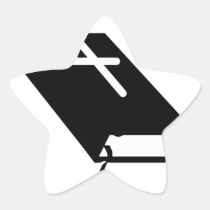 Bijbel Ster Sticker