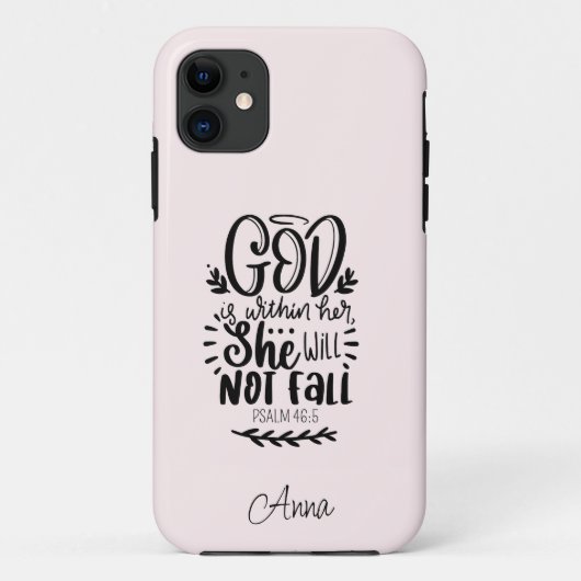 Bijbel Verse iPhone / iPad case (Achterkant)