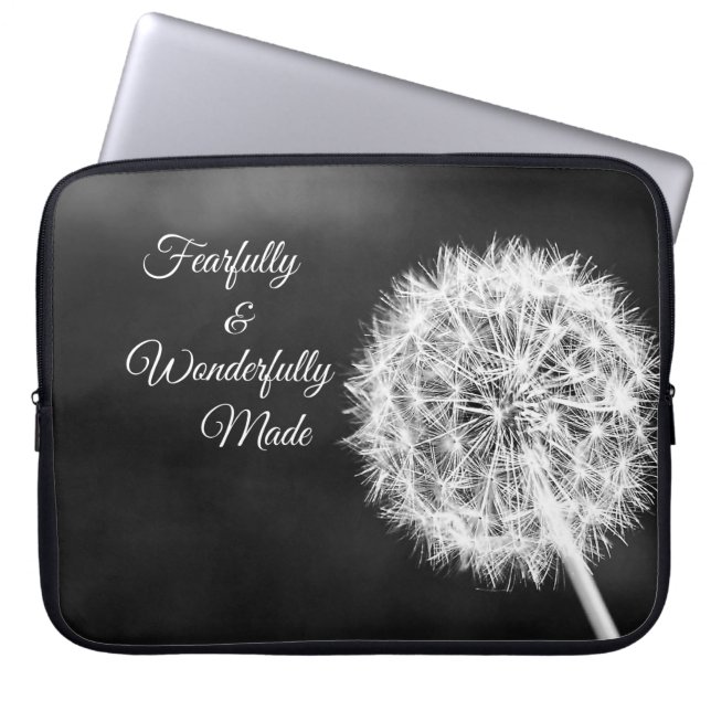 Bijbel Verse Laptop Sleeve (Voorkant)